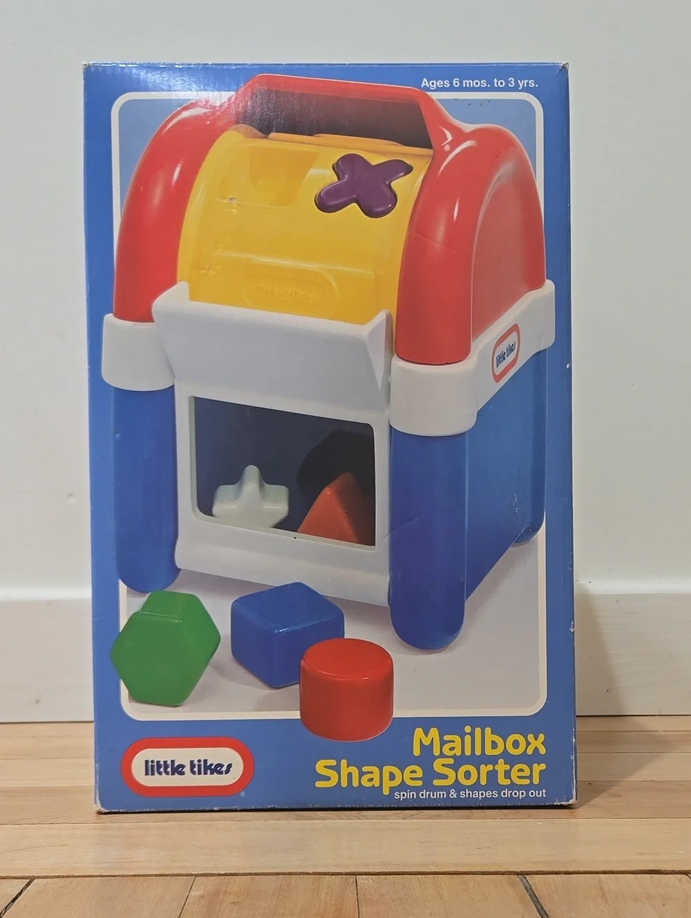 Vintage 1991 Little Tikes Mailbox Shape Sorter